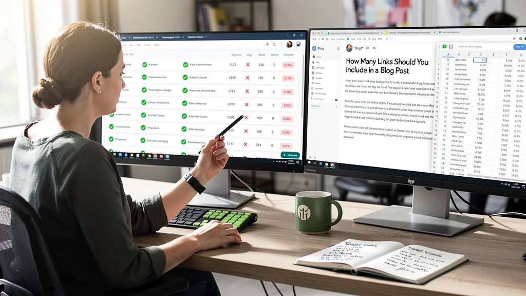 An SEO expert evaluating domains for outbound linking, choosing authoritative sources.