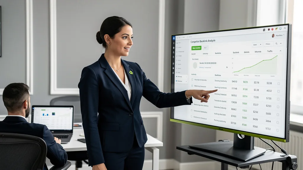 A team of marketers reviewing a competitor