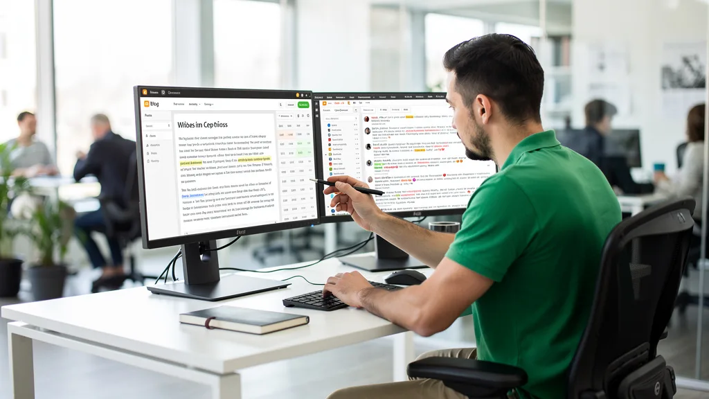 Click to manage / replace image A visual comparison of a high-quality contextual backlink versus a low-quality spam comment link.