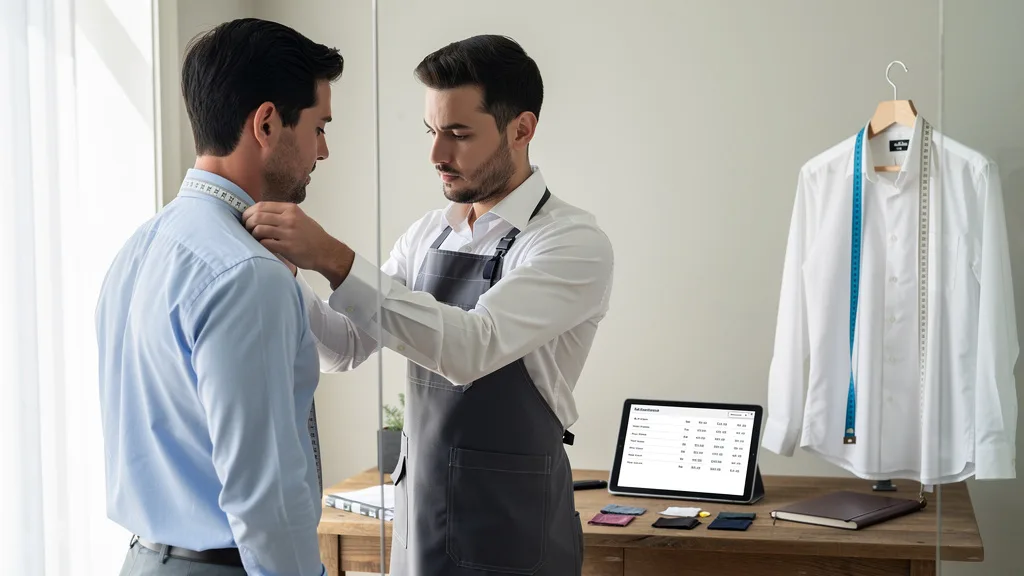 Click to manage / replace image How to Measure Your Neck - Why Accurate Shirt Measurements Are Essential for a Perfect Fit