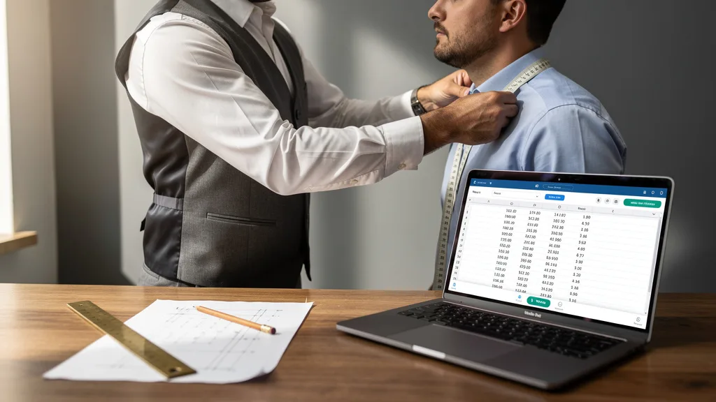 Click to manage / replace image How to Measure Your Neck - Translating Your Measurements to a Dress Shirt Size Chart