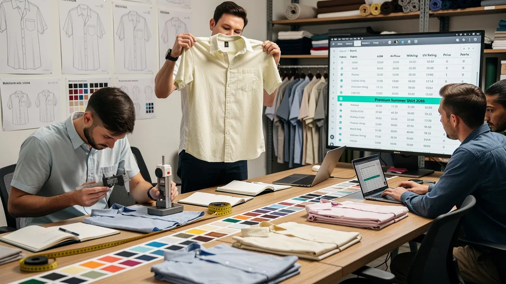 Click to manage / replace image What Defines a Premium Summer Shirt in 2026