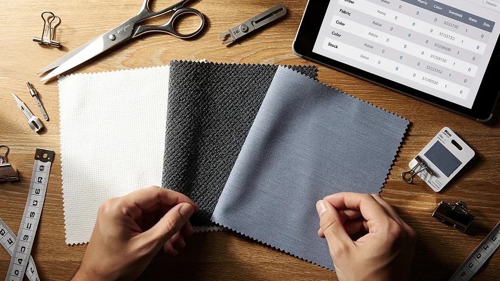 A detailed view of breathable and soft fabrics used in high-quality men