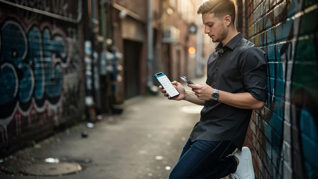 Click to manage / replace image A young person demonstrating the modern
