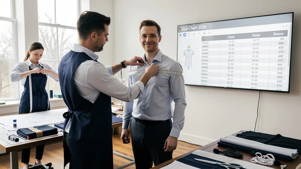 XXXXL Shirt Size Chart for 2026
