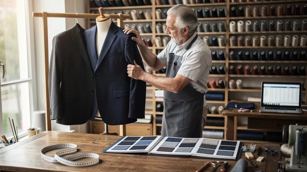 Click to manage / replace image Which Is the Best Color for a First Suit?