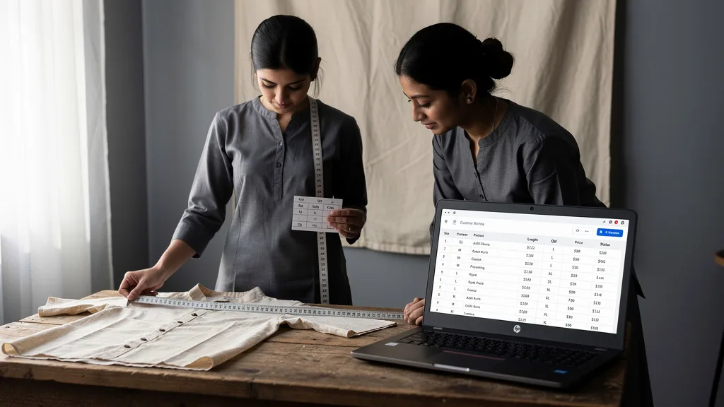 Click to manage / replace image Why a Kurta Size Guide Matters for Online Shopping
