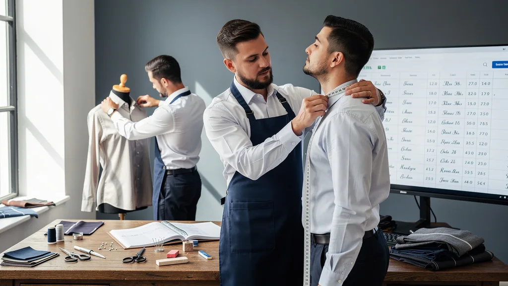 Click to manage / replace image How to Measure Your Neck - Common Mistakes to Avoid When Measuring for a Shirt