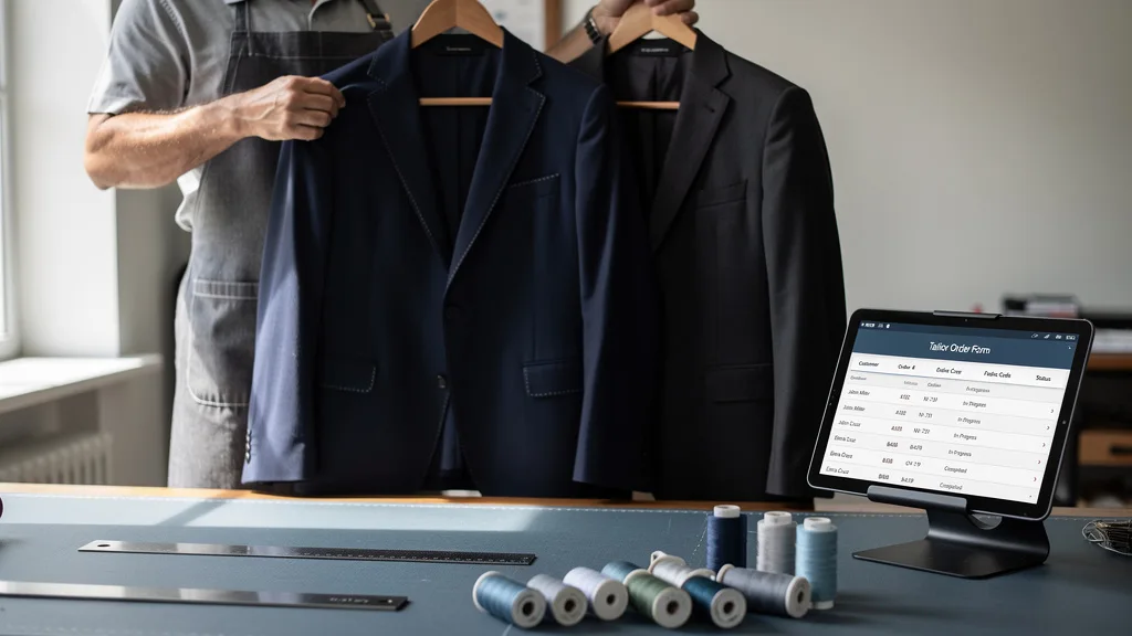 Click to manage / replace image The Case for the Classic Navy Suit