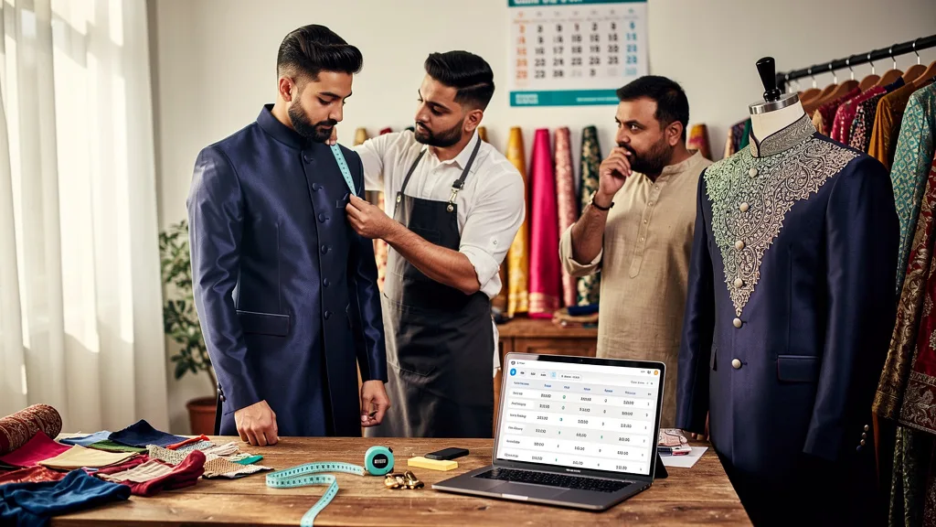 Click to manage / replace image Kurta - Which Sherwani Designs Suit Slim and Heavy Body Types?
