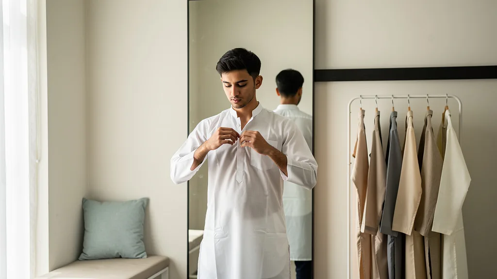 Click to manage / replace image How to Style Your Pathani Kurta for Any Occasion