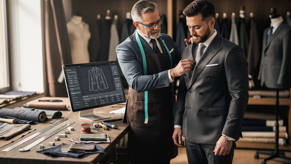 Click to manage / replace image Why a Double-Breasted Suit Matters in 2026