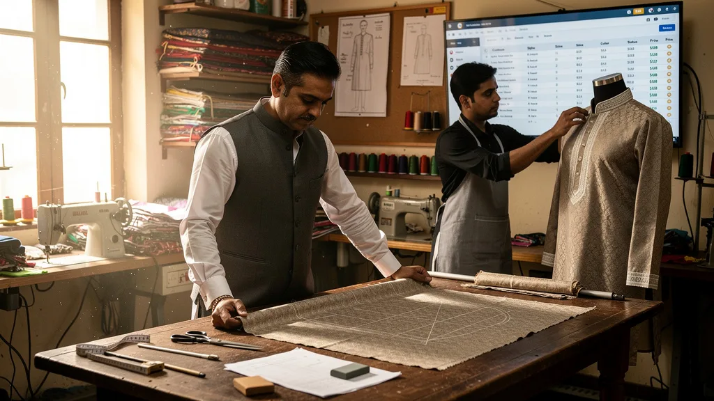 Click to manage / replace image Best Practices for Pathani Kurta, overview and key steps