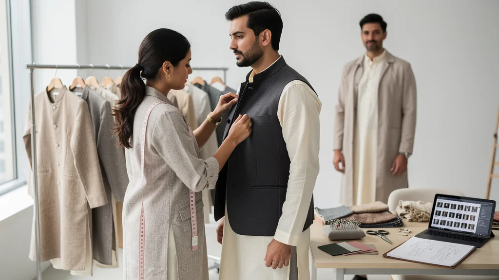 Click to manage / replace image Waistcoat vs. Nehru Jacket: Which Layer Should You Choose?