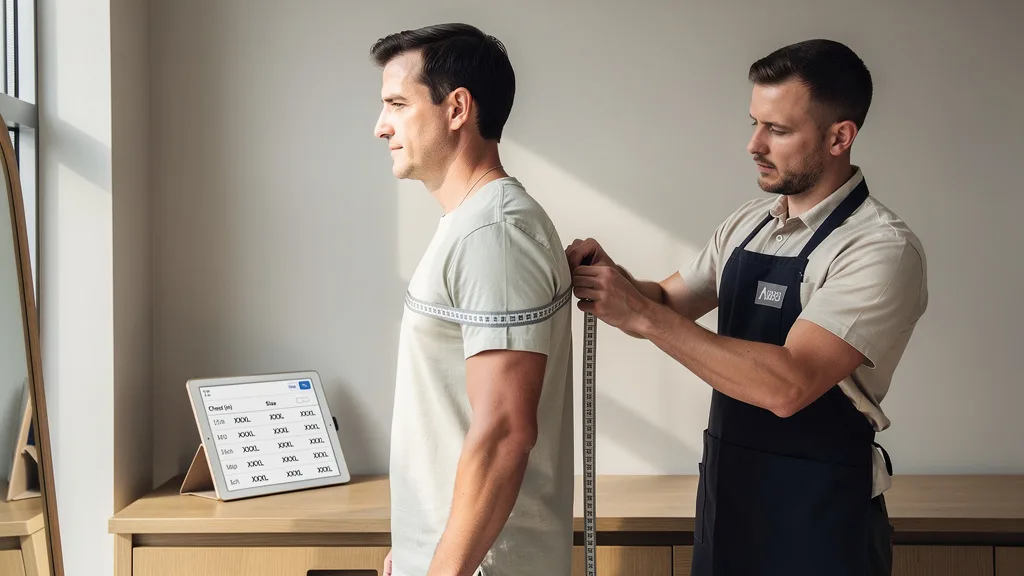 Click to manage / replace image How to Use Your Chest Measurement With a XXXL Size Chart