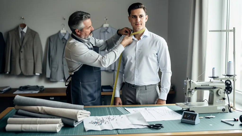 Click to manage / replace image Top Tools - A measuring tape is one of the most important tools for finding your perfect premium shirt size.