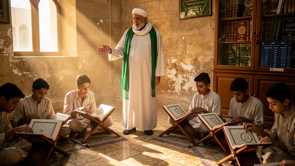 Click to manage / replace image A prospective international student reviewing the Al-Azhar University admissions requirements on their laptop.