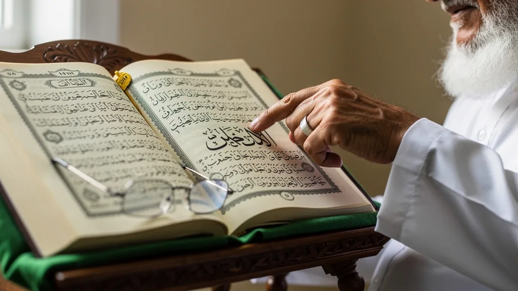 A page from the Holy Qur