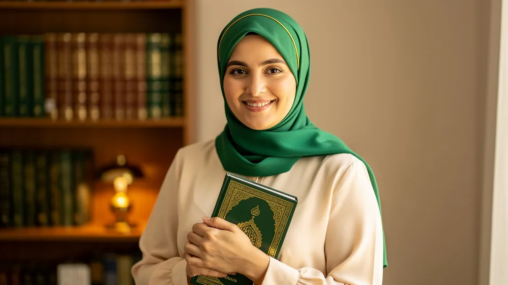 Click to manage / replace image A qualified female Quran teacher with Ijazah, ready to provide one-on-one online instruction.