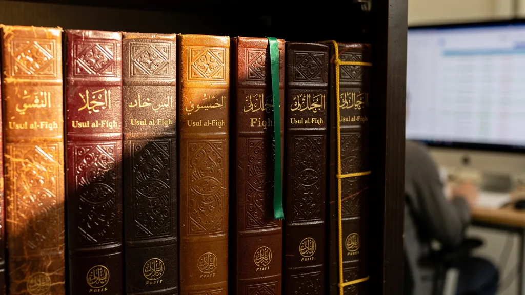 Classic books on Islamic jurisprudence (Fiqh) and its principles.