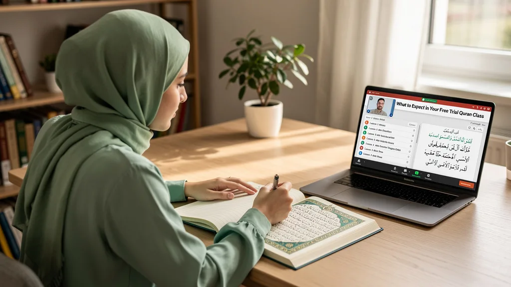 Click to manage / replace image What to Expect in Your Free Trial Quran Class