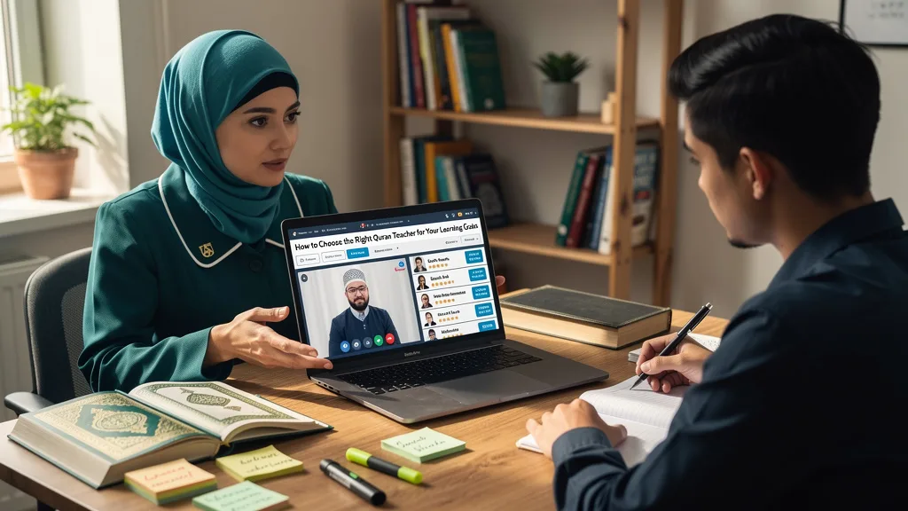 How to Choose the Right Quran Teacher for Your Learning Goals