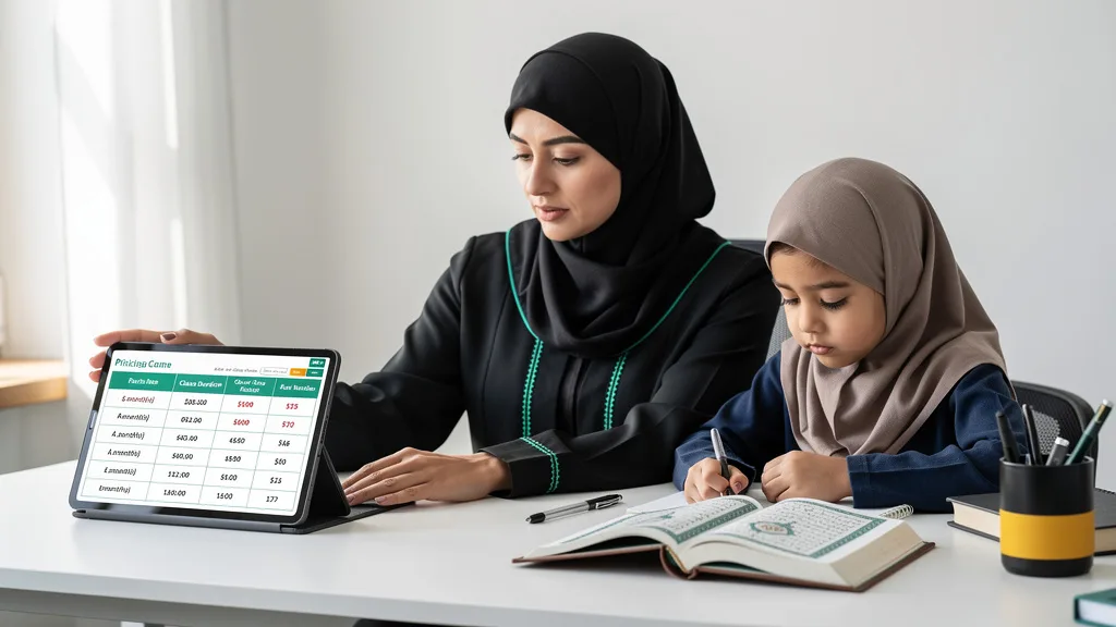 Common Pricing Plans for Online Quran Teaching