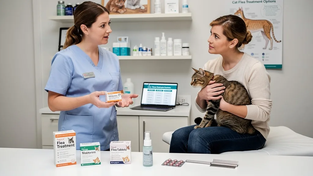 Product boxes of Frontline Plus and Advantage II for cats displayed next to each other.