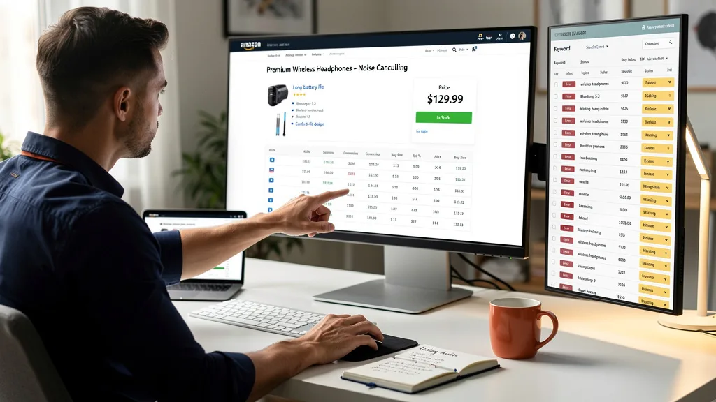 Click to manage / replace image A seller actively engaging with customers by answering questions on their Amazon product page.