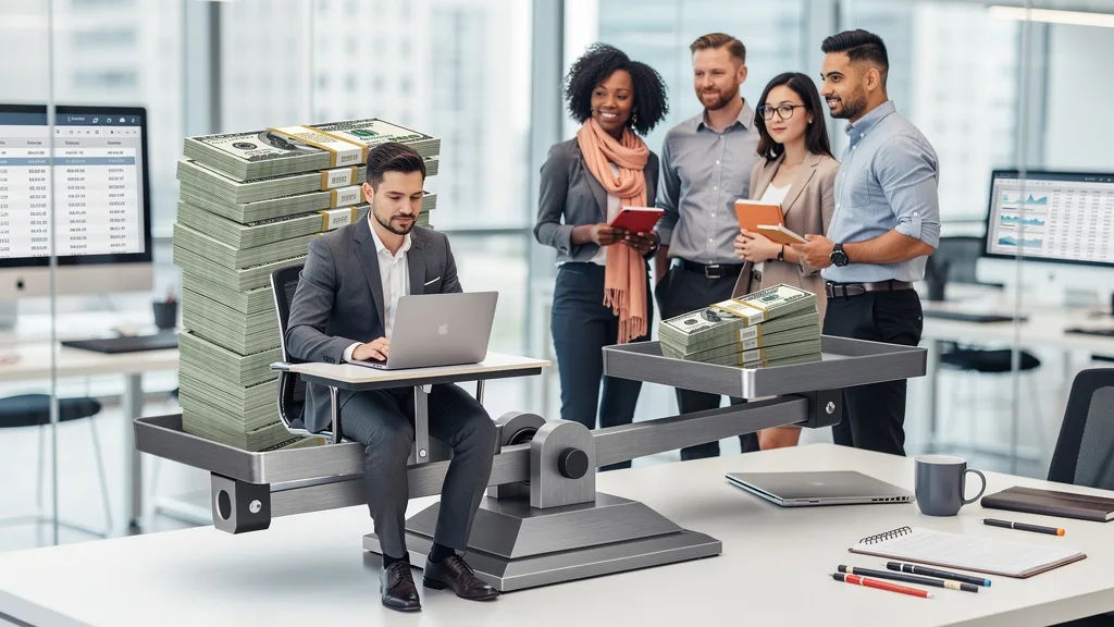 Click to manage / replace image A visual representation of the cost-effectiveness of outsourcing Amazon services versus hiring in-house.