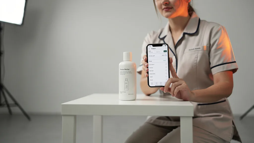 A seller taking a professional photo of their product to upload to their new TikTok Shop.