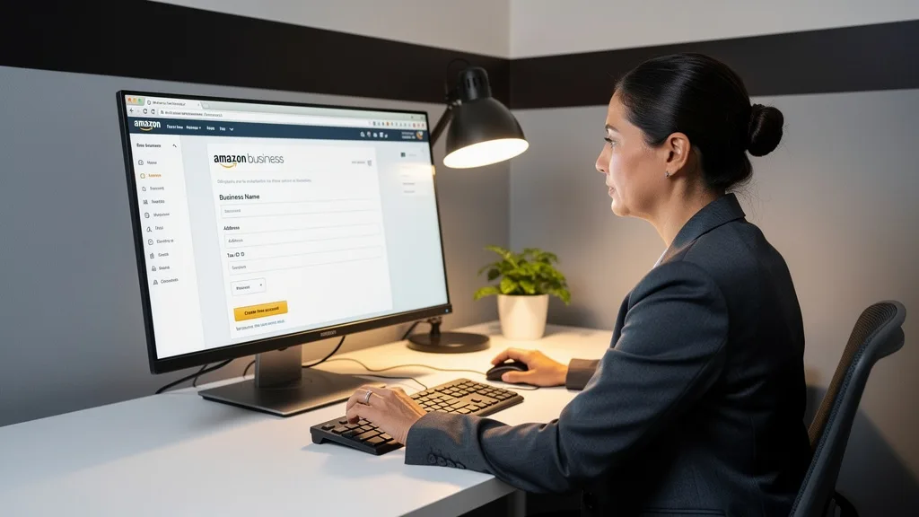 Step 1: Visit the Amazon Business Registration Page