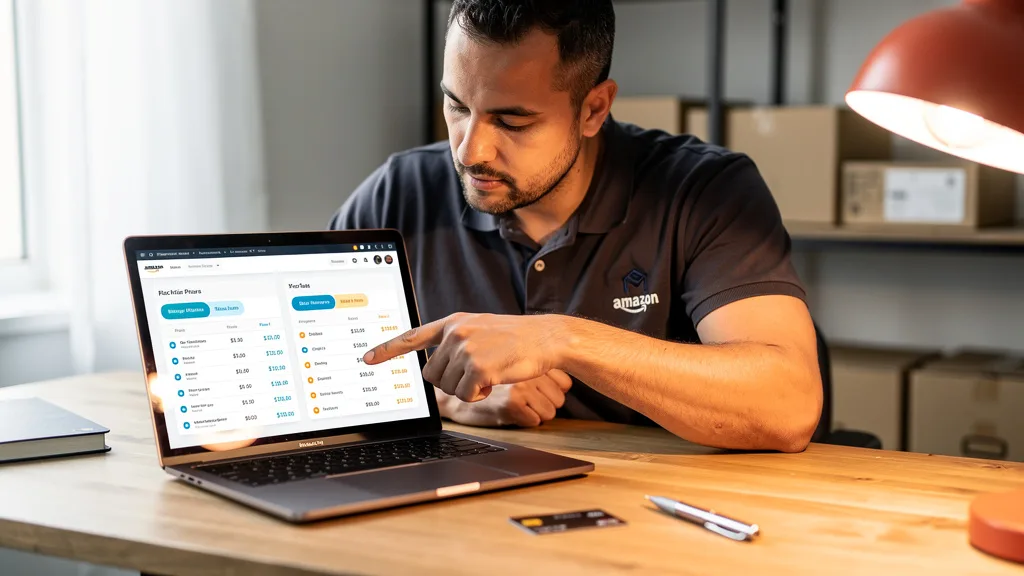 An Amazon seller comparing the 2026 pricing plans for different product research software.