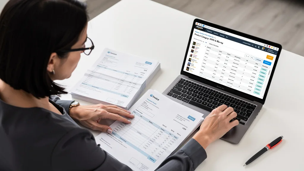 A seller organizes invoices and account health documents for an Amazon ungating submission.