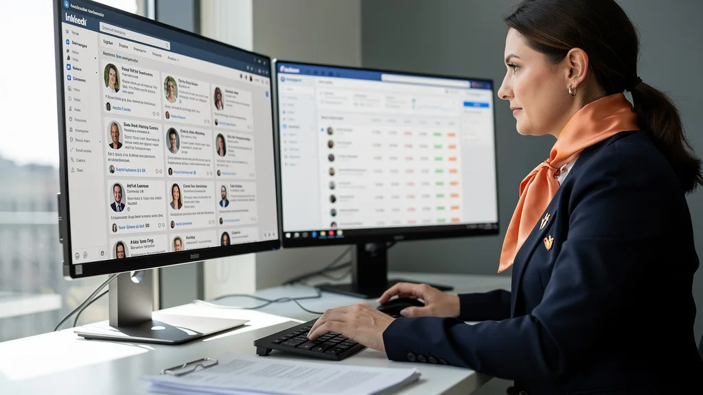A comparison of LinkedIn