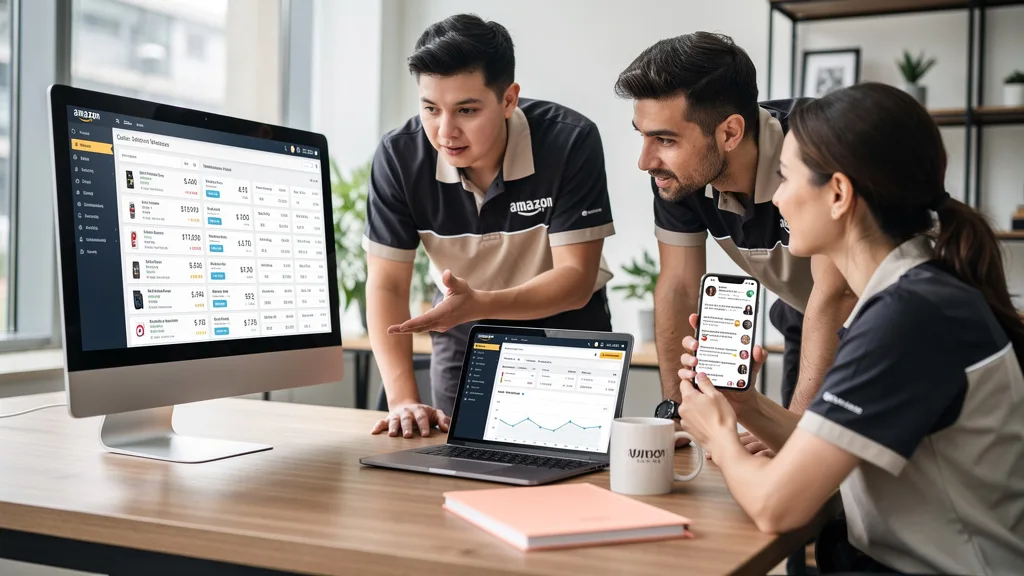 People engaging with a brand
