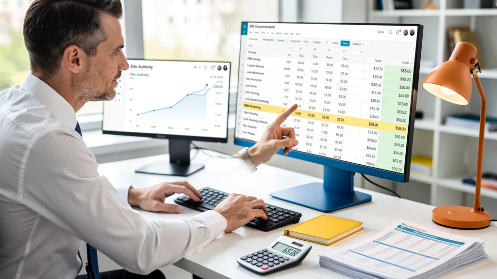 Click to manage / replace image A financial planner calculating the substantial ongoing maintenance costs of a PBN.